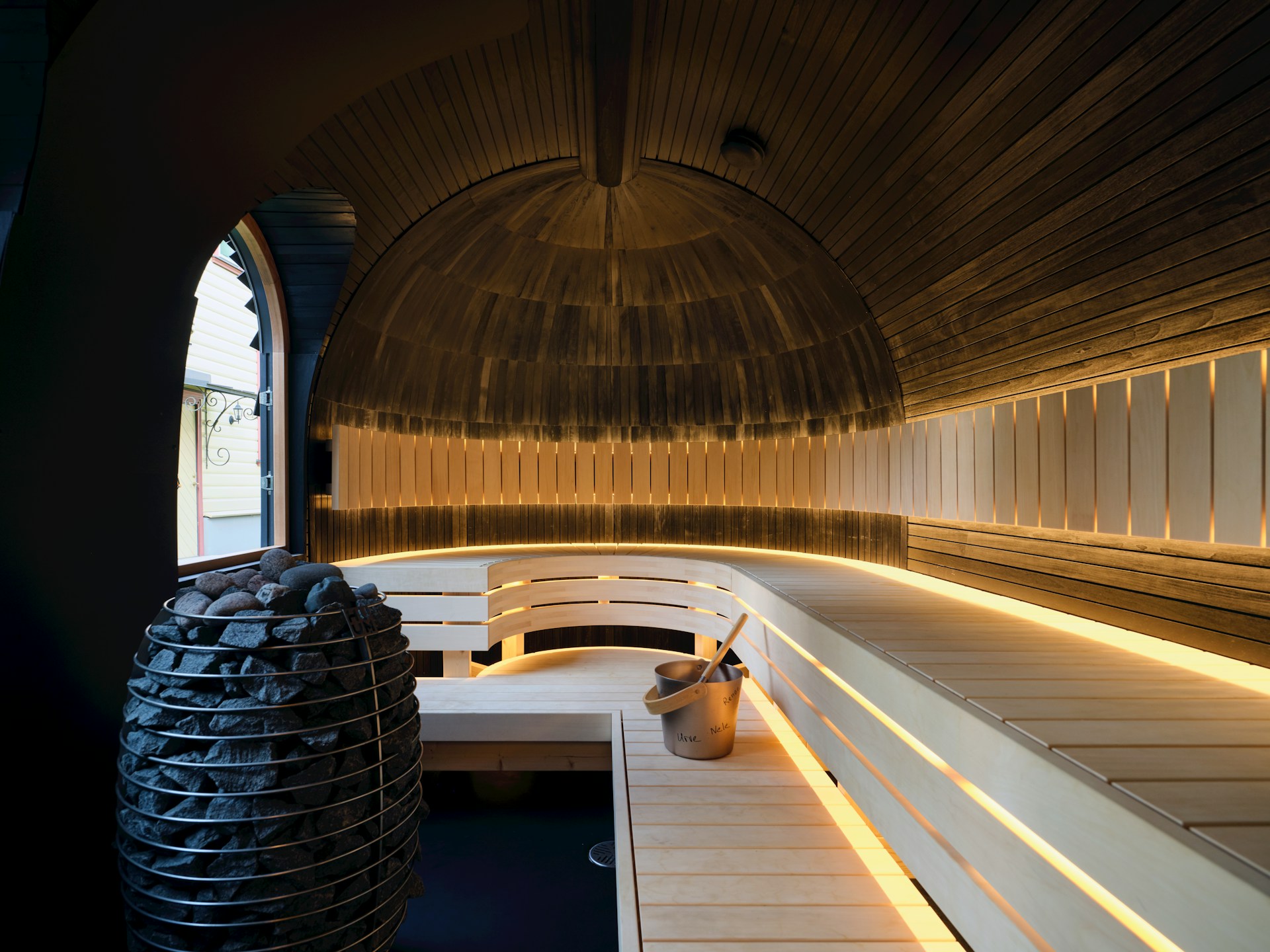 Finska sauna i parno kupatilo